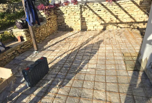 Building and landscaping works of a house in Balchik