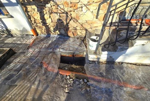 Building and landscaping works of a house in Balchik