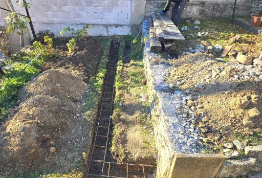 Building and landscaping works of a house in Balchik