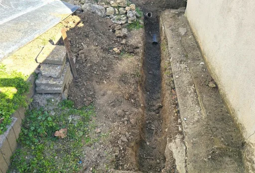 Building and landscaping works of a house in Balchik