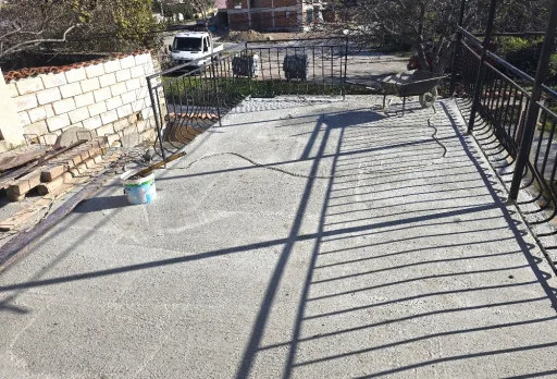 Building and landscaping works of a house in Balchik