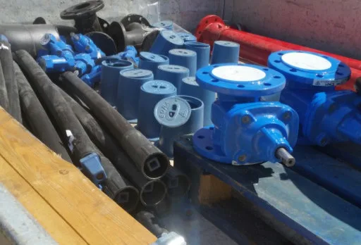 Строителство на водопровод в с. Рогачево, Албена