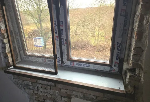 Bau- und Reparaturarbeiten an einem Haus in der Nähe von Varna