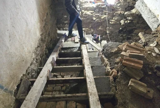 Bau- und Reparaturarbeiten an einem Haus in der Nähe von Varna