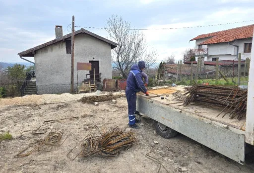 Строителство на бетонна подпорна стена в Балчик