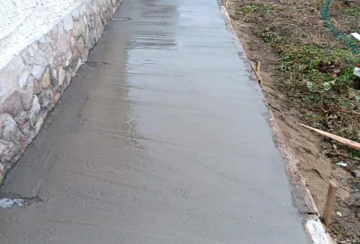 Bau- und Reparaturarbeiten an einem Haus in Balchik
