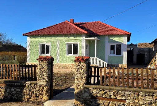 Bau- und Reparaturarbeiten an einem Haus in Balchik