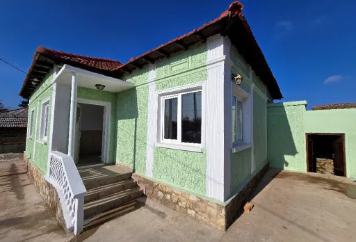 Bau- und Reparaturarbeiten an einem Haus in Balchik