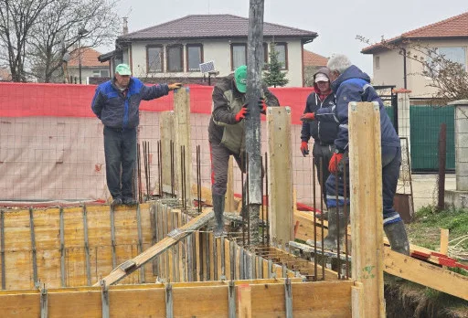 Строителство на къща във Варна