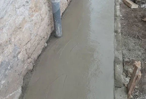 Bau- und Reparaturarbeiten an einem Haus in der Nähe von Varna