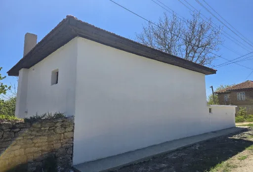 Bau- und Reparaturarbeiten an einem Haus in der Nähe von Varna