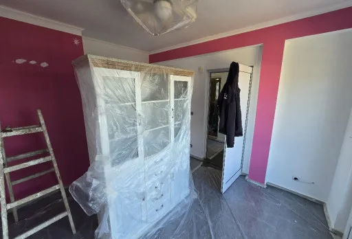 Bau- und Reparaturarbeiten an einem Haus in Balchik