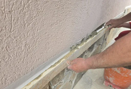 Bau- und Reparaturarbeiten an einem Haus in Balchik