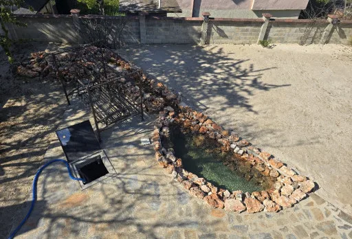 Bau- und Reparaturarbeiten an einem Haus in Balchik