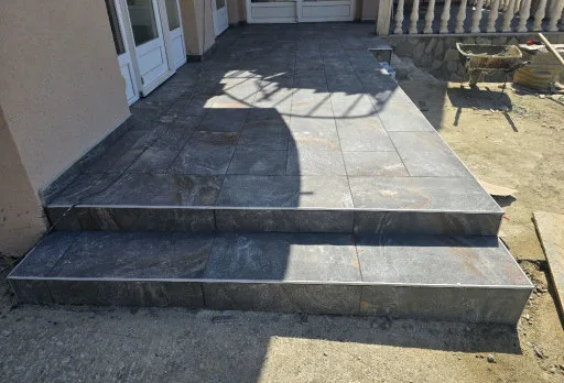 Bau- und Reparaturarbeiten an einem Haus in Balchik