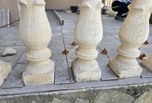 Bau- und Reparaturarbeiten an einem Haus in Balchik