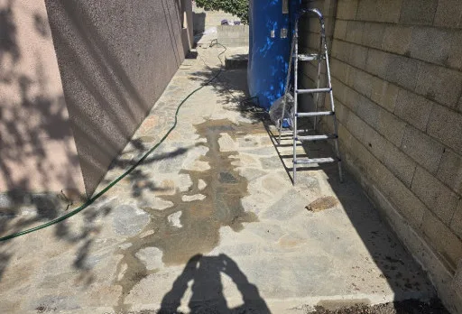 Bau- und Reparaturarbeiten an einem Haus in Balchik