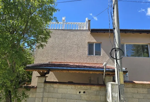 Bau- und Reparaturarbeiten an einem Haus in Balchik