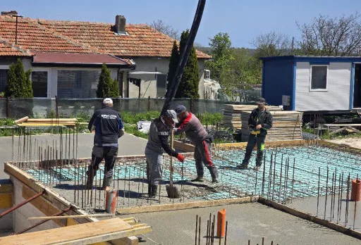 Строителство на къща във Варна