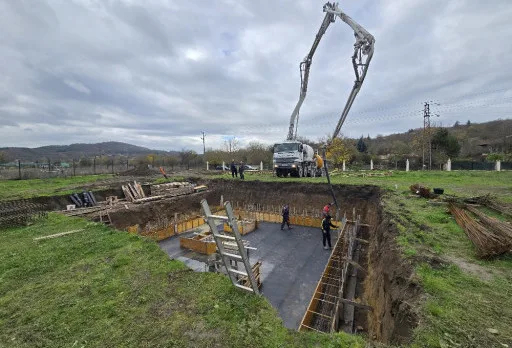 Строителство на къща във Варна, Долище