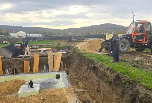 Строителство на къща във Варна, Долище