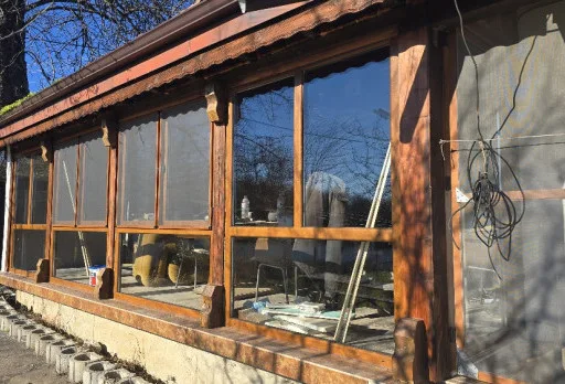 Bau- und Reparaturarbeiten an einem Haus in Kavarna