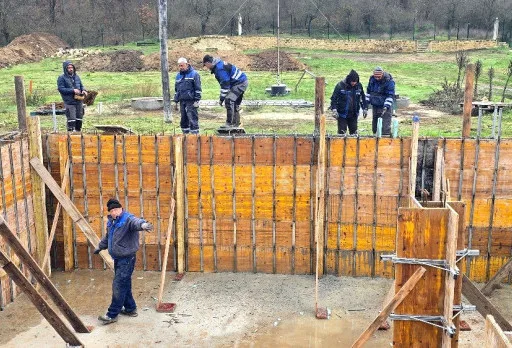 Строителство на къща във Варна, Долище