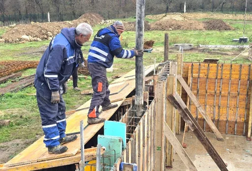 Строителство на къща във Варна, Долище