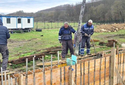 Строителство на къща във Варна, Долище