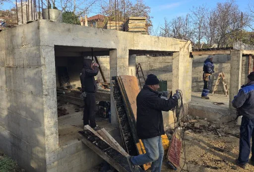 Строителство на къща във Варна