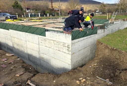 Строителство на къща във Варна, Долище