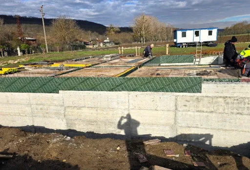 Строителство на къща във Варна, Долище