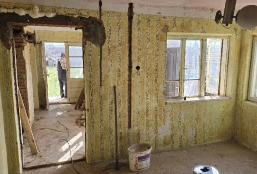 Основен ремонт на къща до Балчик