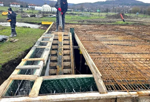 Строителство на къща във Варна, Долище