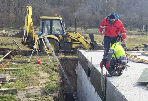 Строителство на къща във Варна, Долище