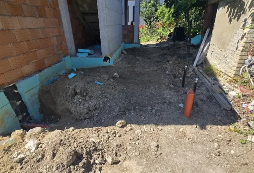 Finishing work on a single-family house in Varna