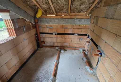 Finishing work on a single-family house in Varna