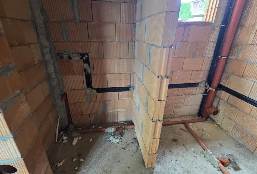 Finishing work on a single-family house in Varna