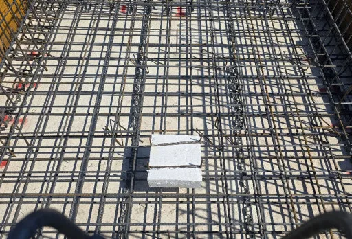 Construction of foundations for a photovoltaic power plant near Dobrich