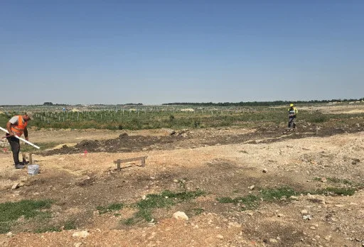 Фундамент и монтаж на резервоари за противопожарни нужди във ФЕЦ до Добрич