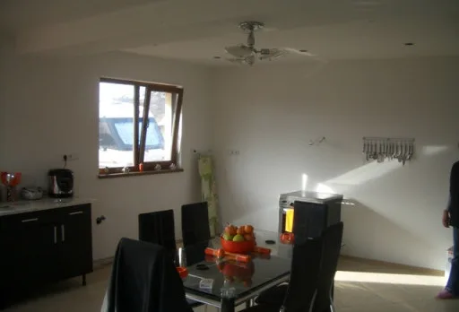 Bau- und Reparaturarbeiten an einem Haus in der Nähe von Balchik