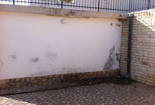 Repair of a perimeter wall and a house in Albena