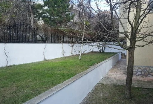 Repair of a perimeter wall and a house in Albena