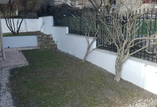 Repair of a perimeter wall and a house in Albena