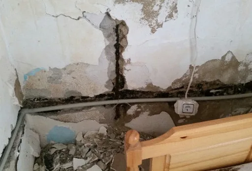 Bau- und Reparaturarbeiten an einem Haus in Balchik