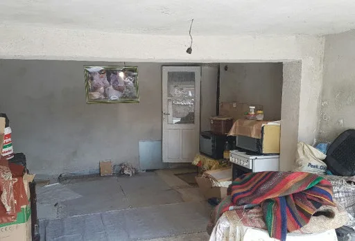 Reparaturarbeiten an einem Haus in Dobrich