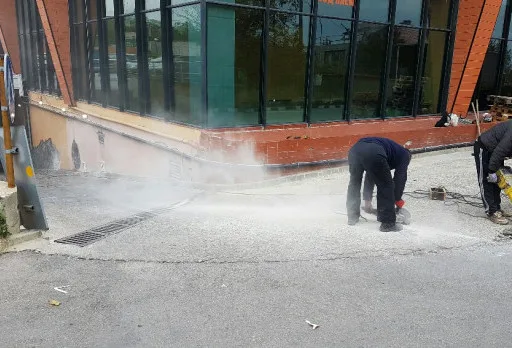 Строителство на рампа с подово отопление във Варна