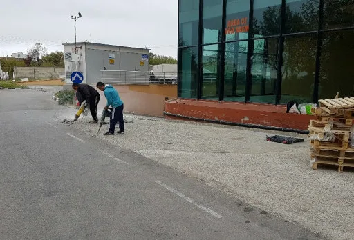 Строителство на рампа с подово отопление във Варна