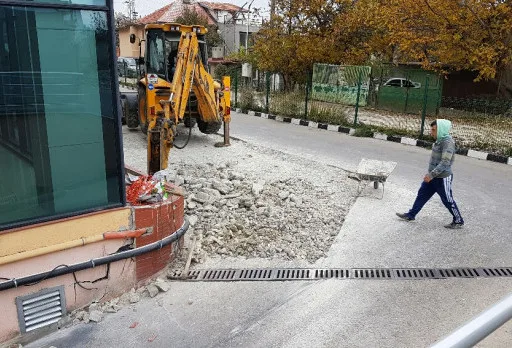 Строителство на рампа с подово отопление във Варна