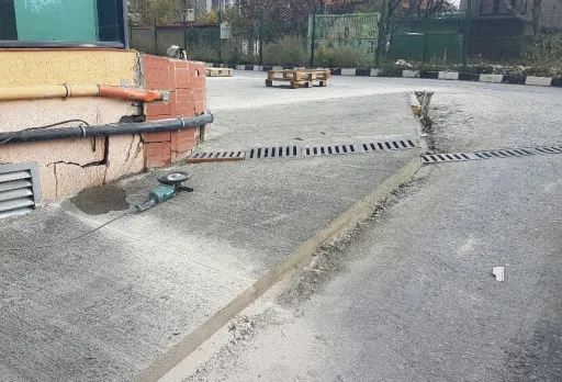 Строителство на рампа с подово отопление във Варна